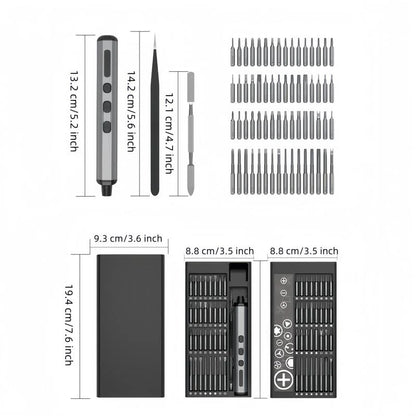 68 In 1 Mini Precision Electric Screwdriver Set