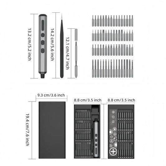 68 In 1 Mini Precision Electric Screwdriver Set