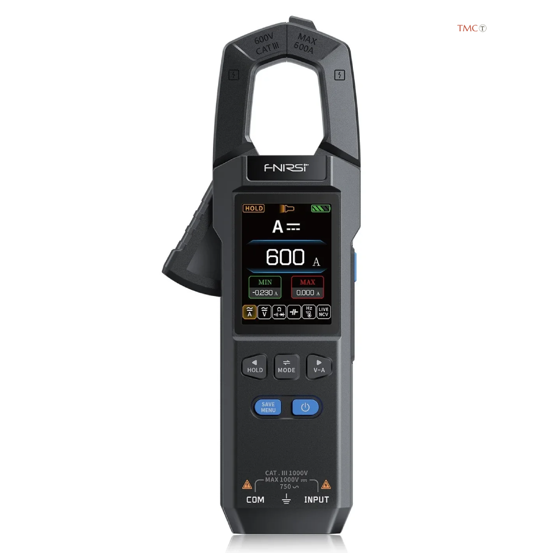 Tool Masters Co – 600A AC/DC Clamp Meter | 10,000 Counts | FNIRSI DMC-100