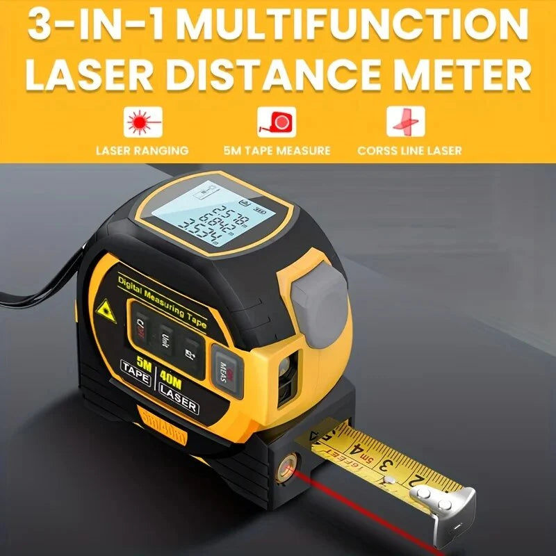 Tool Masters Co.™ Digital Measuring Laser Tape