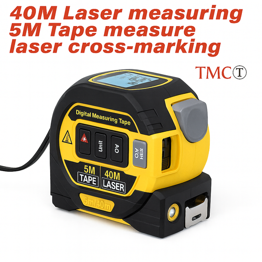 Tool Masters Co.™ Digital Measuring Laser Tape