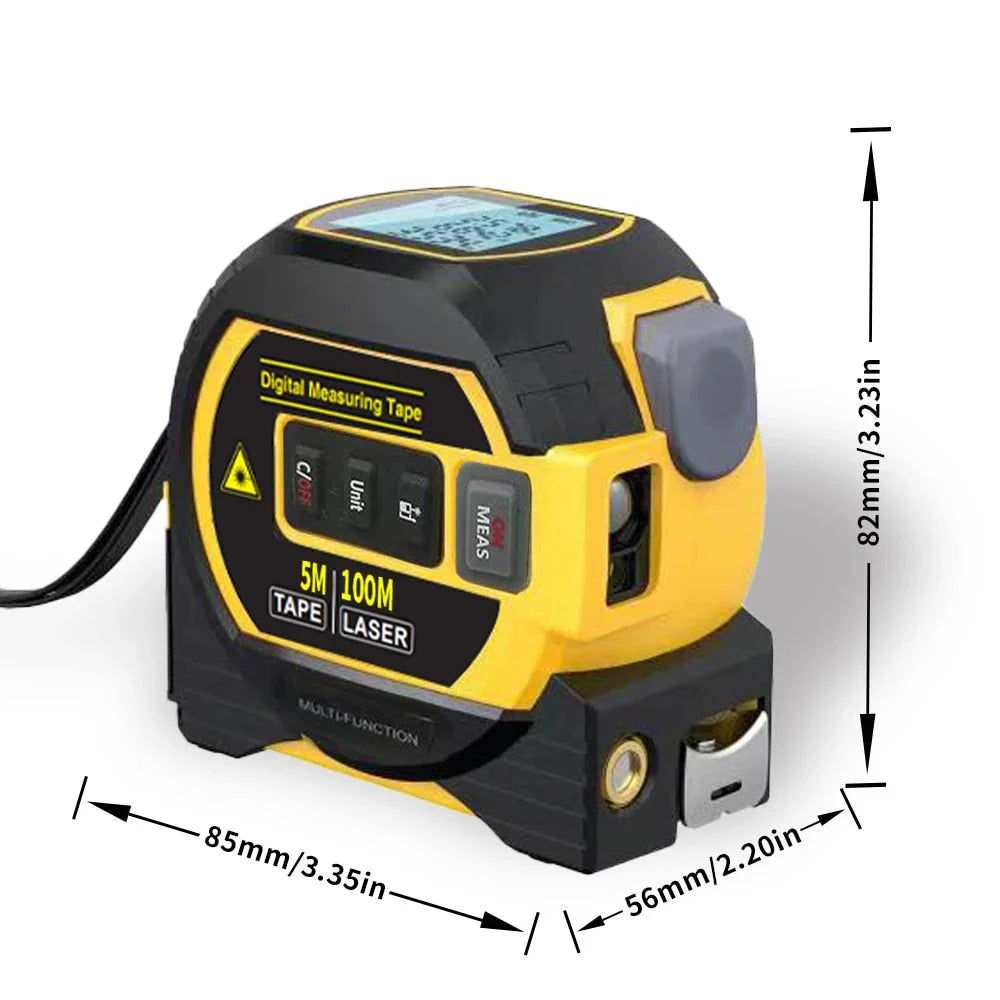 Tool Masters Co.™ Digital Measuring Laser Tape