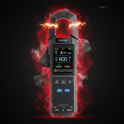 Tool Masters Co – 600A AC/DC Clamp Meter | 10,000 Counts | FNIRSI DMC-100
