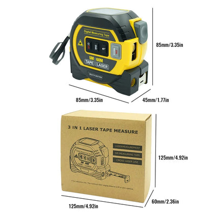 Tool Masters Co.™ Digital Measuring Laser Tape