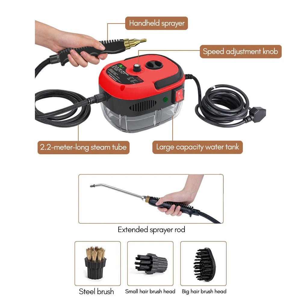 ToolMastersCo™ High Pressure Steam Cleaner